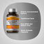 Product highlights graphic stating Potent Concentrated Extract, Traditional Herb, Non-GMO and Gluten Free, Quick Release Capsules.