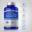 Glucosamine bottle with icons indicating: Gluten & Wheat Free, Milk & Lactose Free, Soy Free, Non-GMO, No Artificial Flavors, Colors, Preservatives.