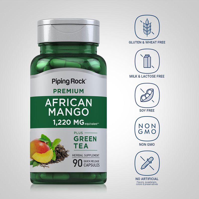 2341 18+ ID REQ! Extra Strength African Mango & Green Tea 1220 mg