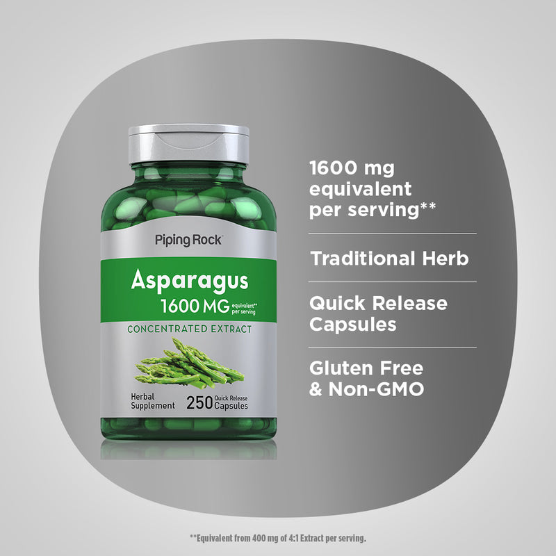 2403 PIP  Asparagus 1600mg 250 Capsules