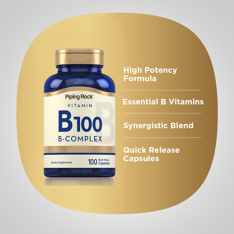1421 PIP B-100 B Complex Capsules 100