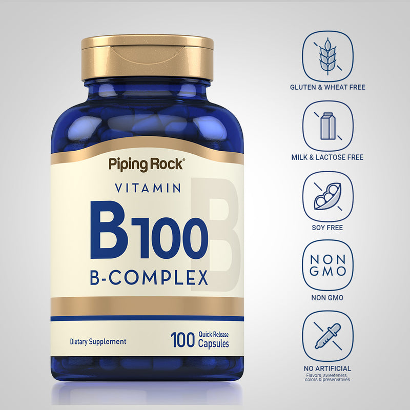 1421 PIP B-100 B Complex Capsules 100