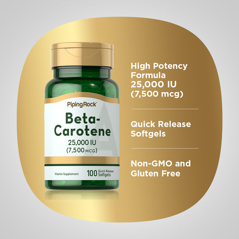 1491 Beta Carotene (Vitamin A) 25,000 IU