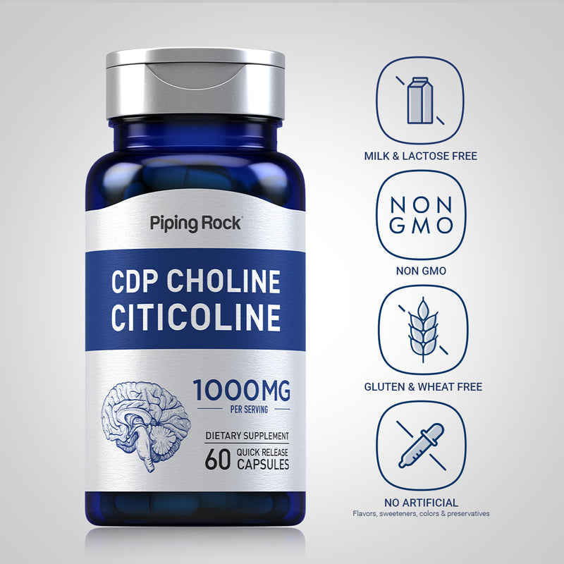 6600 PIP Recall Elements Citicoline Capsules 60