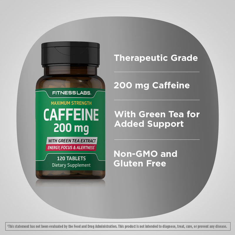 23400 18+ ID REQ! Caffeine 200 mg with Green Tea Extract