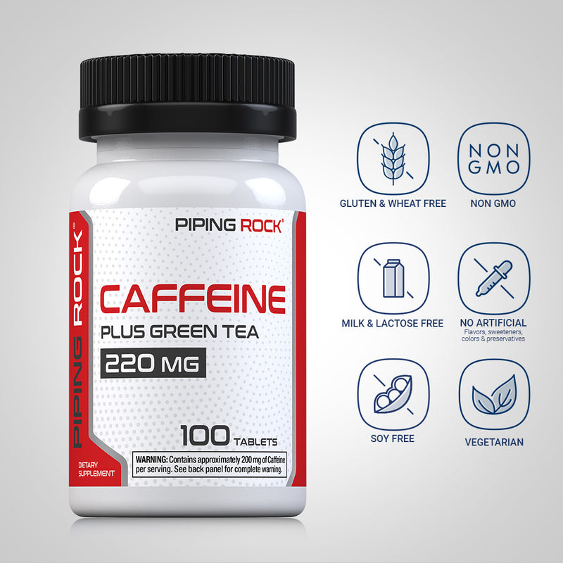 39181 18+ ID REQ! Caffeine Plus Green Tea 220 mg