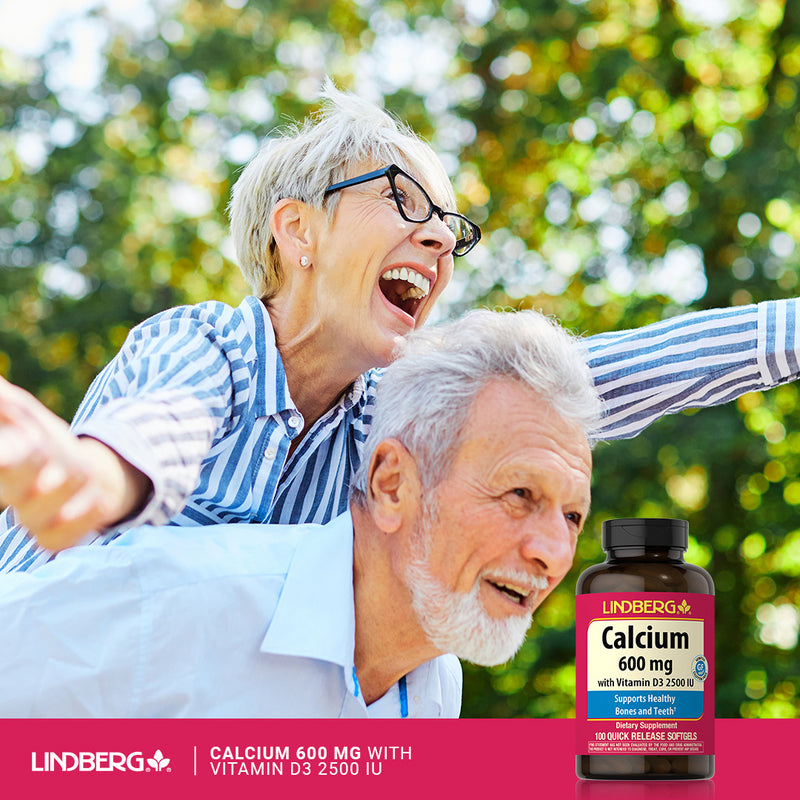 22270 LN Calcium 600 mg w/Vit D3 200 IU 100 SG (LN1666)