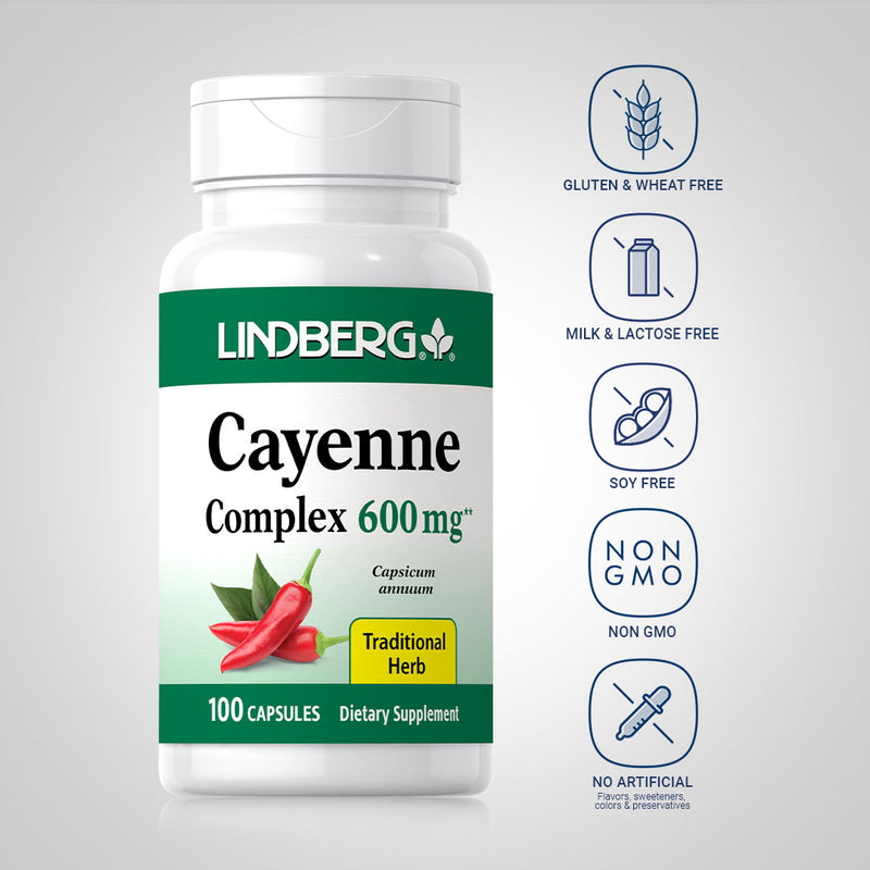 22740 LN Cayenne 500 mg 100 Capsules  (99-504)