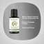 Product highlights graphic stating Blends Sweet Almond Oil and Chamomile Oil, Enjoy in Massage or Bath!, Warm and Floral