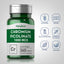 Chromium Picolinate bottle with icons indicating Gluten Free, Non GMO, Milk & Lactose Free, No Artificial Additives, Soy Free, Vegetarian