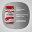 Product highlights graphic stating Potent Concentrated Extract, Delicious Cranberry Mango Flavor, Vegetarian and Vegan Formula.