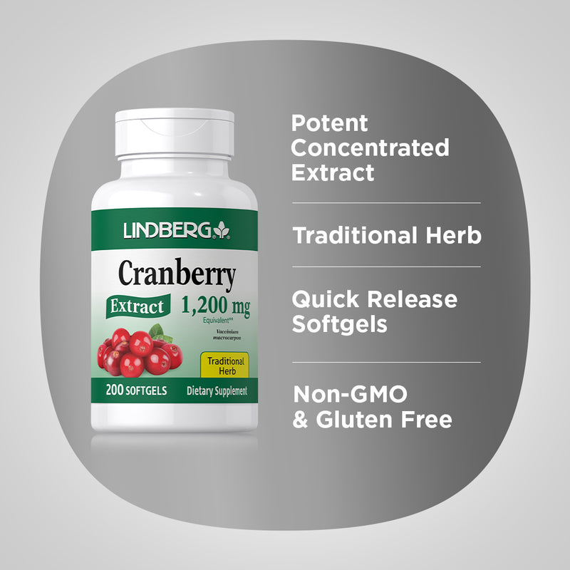 23270 LN Cranberry Fruit 475mg 200 Softgels (LN11592)
