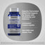 Product highlights graphic stating Nutritional Support for People with Prediabetes and Diabetes†, Convenient Coated Caplets, Non-GMO, Gluten-Free.