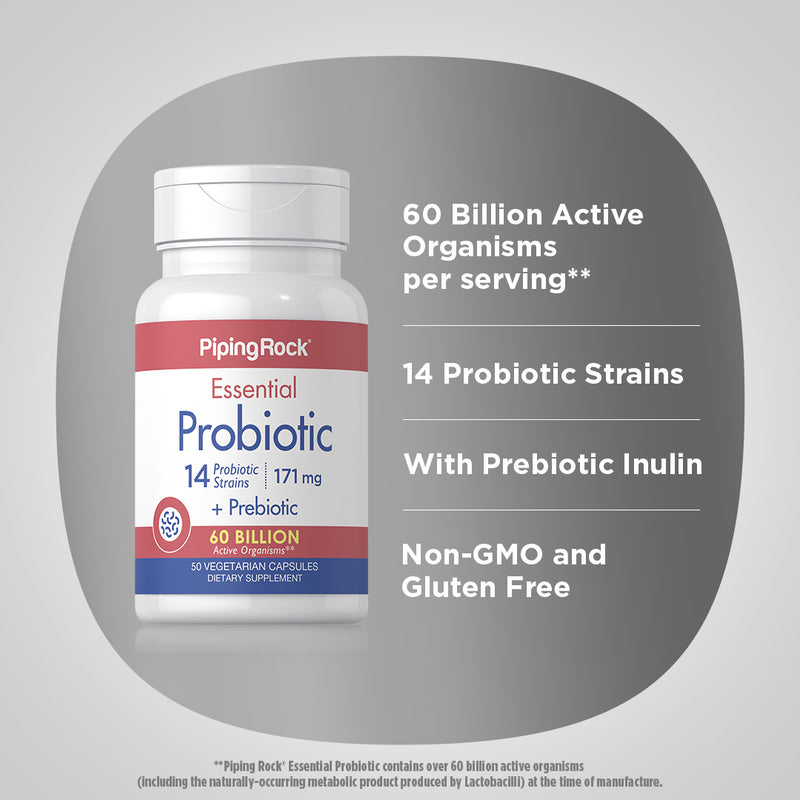 13211 PIP Probiotic-14 60 Billion Vegetarian Capsule  50
