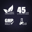 Infographic: Highlighting finest ingredients, 45 years of manufacturing, GMP quality product, and lab tested assurance.