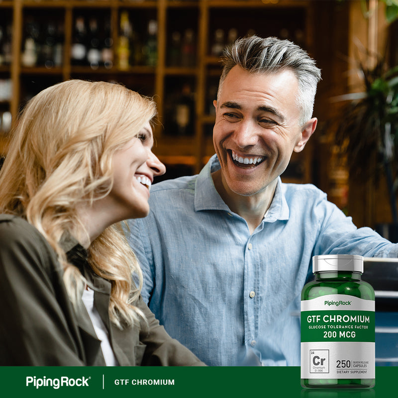 1694 PIP GTF Chromium 200 mcg 250 Capsules