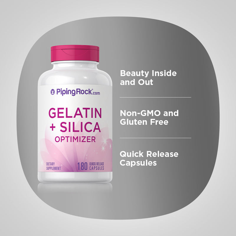 2151 PIP Gelatin plus Silicon Capsules 180