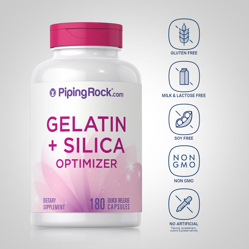 2151 PIP Gelatin plus Silicon Capsules 180