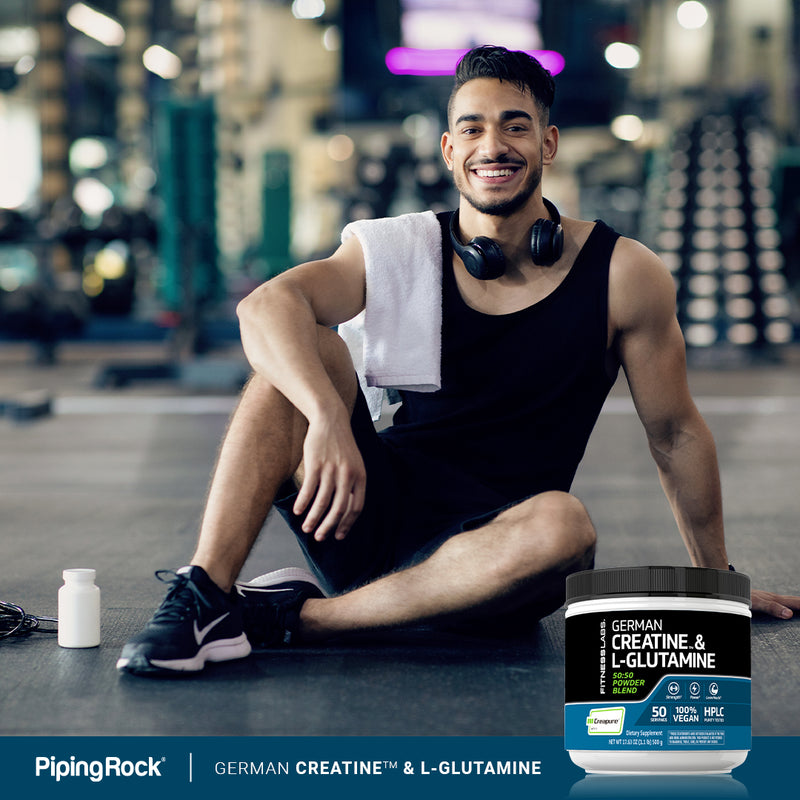 20760 18+ ID REQ! German Creatine Monohydrate & LGlutamine Powder