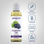 Grapeseed Oil bottle with icons indicating free of parabens, SLS, mineral oil, fragrance, artificial color, preservatives, petroleum, gluten, GMO, cruelty.