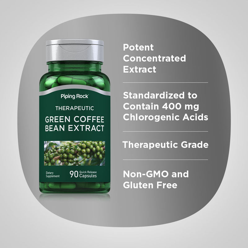 8291 18+ ID REQ! Green Coffee Bean 50% Chlorogenic Acid 400 mg