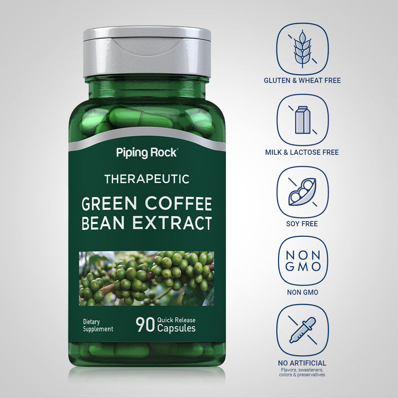 8291 18+ ID REQ! Green Coffee Bean 50% Chlorogenic Acid 400 mg