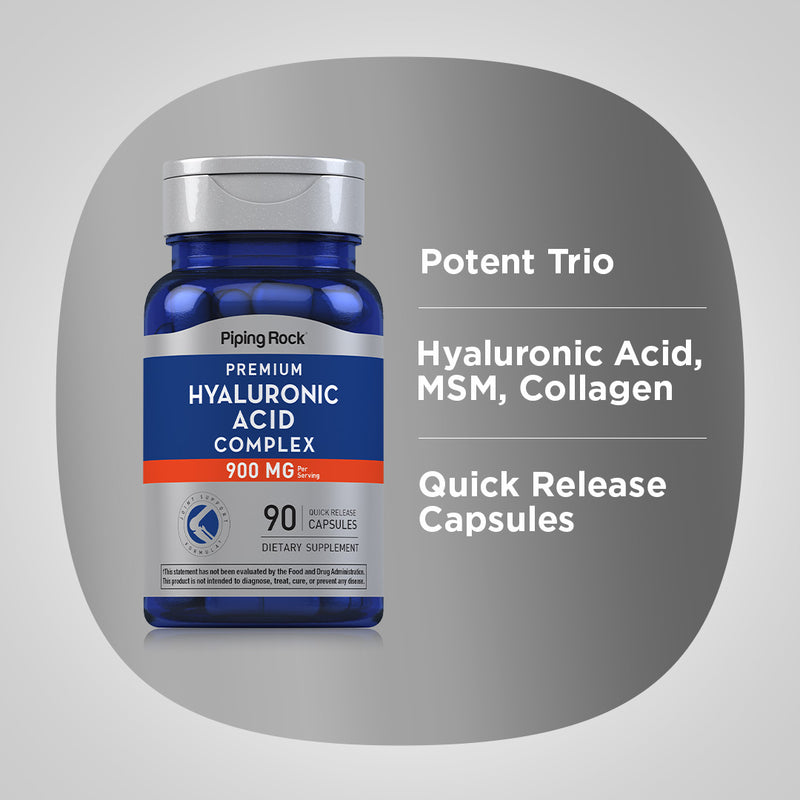 173 PIP Hyaluronic Acid Complex 900 mg 90 Caps