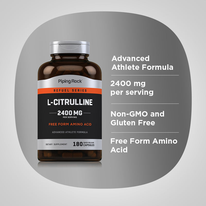 2172 L-Citrulline 2400 mg 180 Capsules
