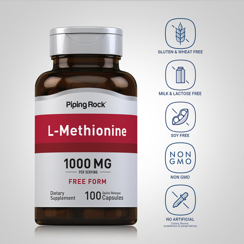 39093 PIP  L-Methionine 1000 mg   Capsules 100