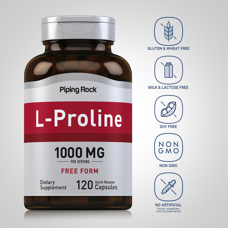 39095 PIP L-Proline 1000 mg  Caps 120