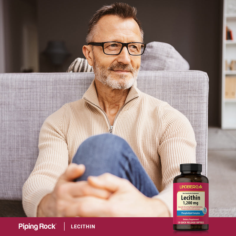 21030 LN Lecithin - NON GMO 1200 mg 120 SG (LN821)