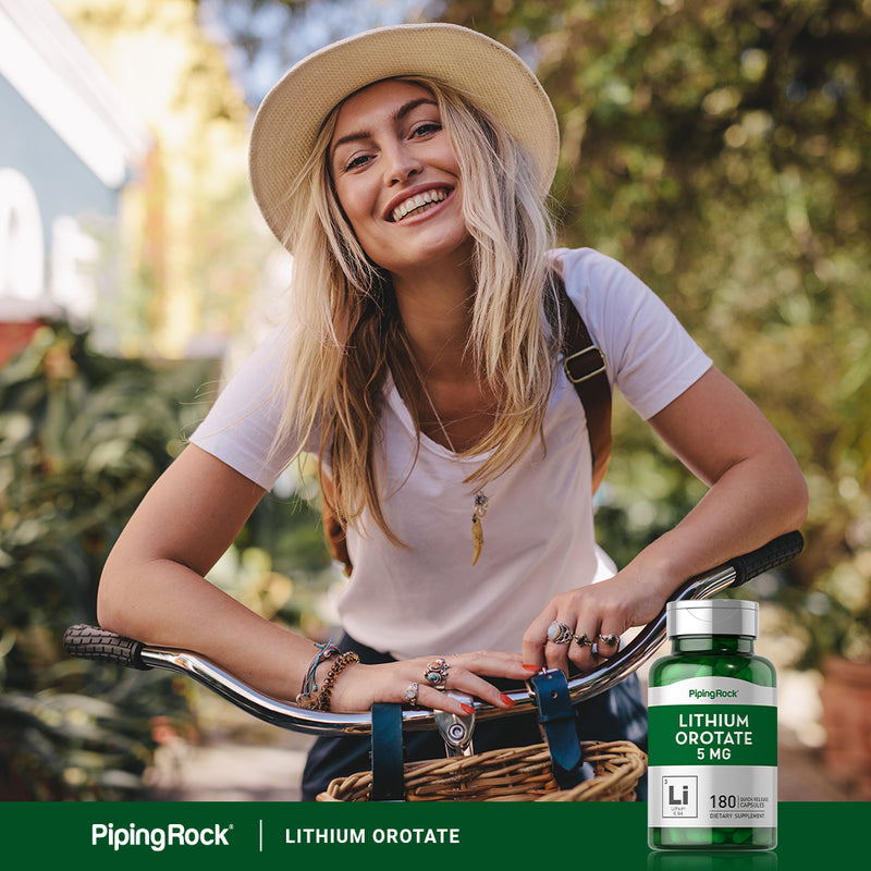 15231 PIP Lithium Orotate 5 mg 180 Capsules
