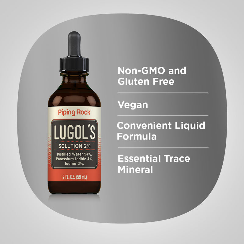 40053 PIP Lugol's Iodine 2%  2 oz