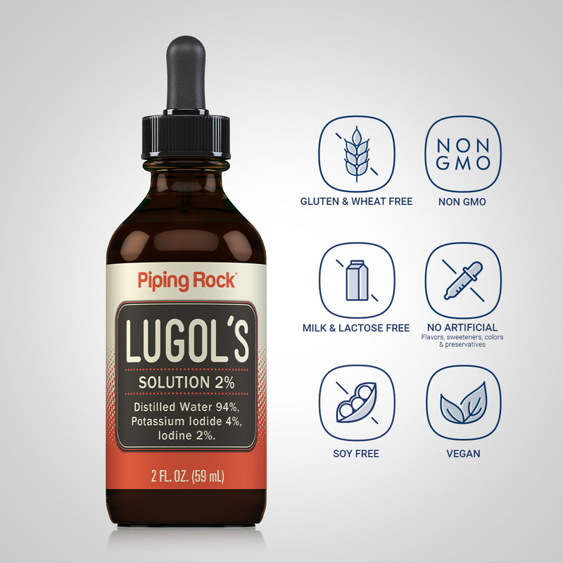 40053 PIP Lugol's Iodine 2%  2 oz