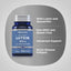 Product highlights graphic stating: With Lutein and Zeaxanthin, Non-GMO, Gluten Free, Advanced Support, Quick Release Softgels.