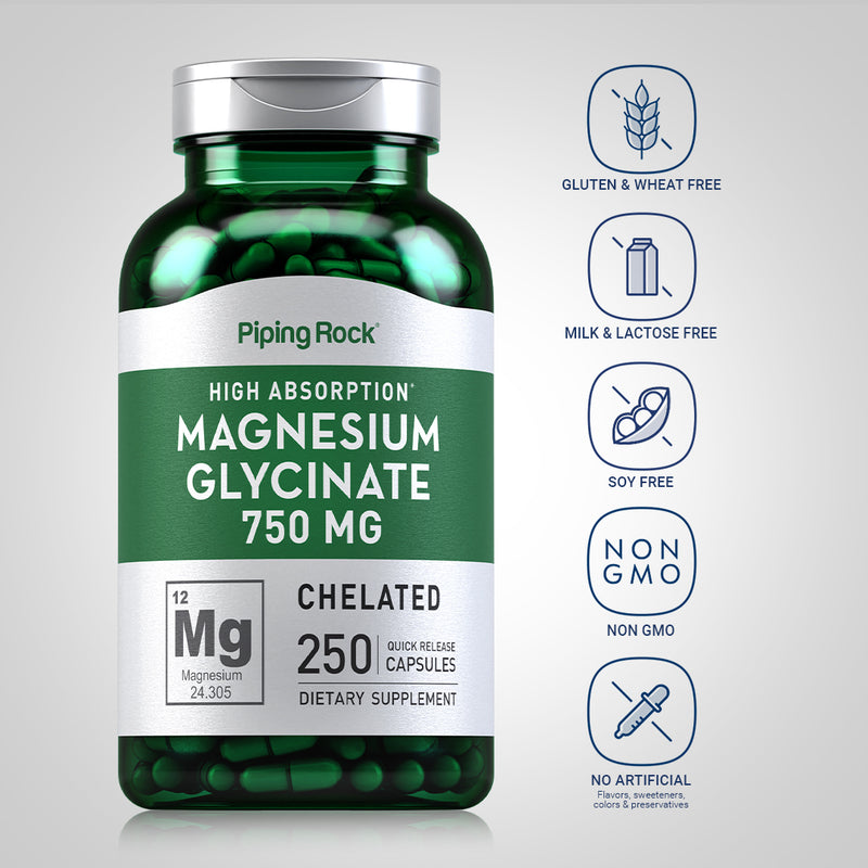 14504 PIP Magnesium Glycinate 665 mg 250 Capsules
