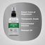 Product highlights graphic stating Potent Form of Magnesium, Therapeutic Grade, Concentrated Solution, Massage Oil.