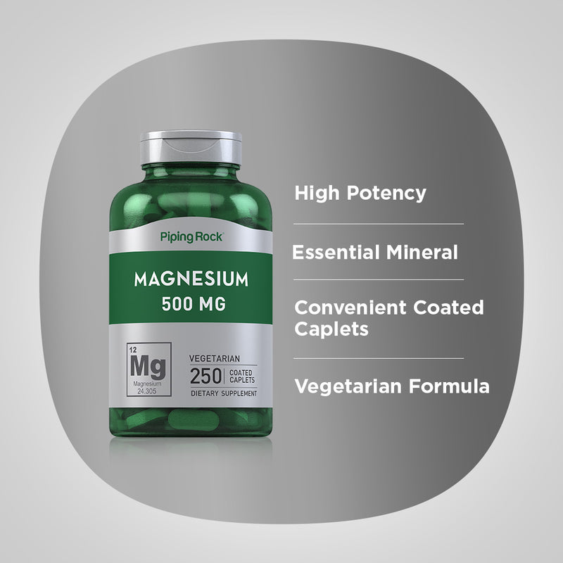 9981 PIP Magnesium Oxide 500 mg 250 Caplets