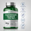 Magnesium Taurate bottle with icons indicating gluten-free, wheat-free, milk-free, lactose-free, soy-free, non-GMO, no artificial additives.