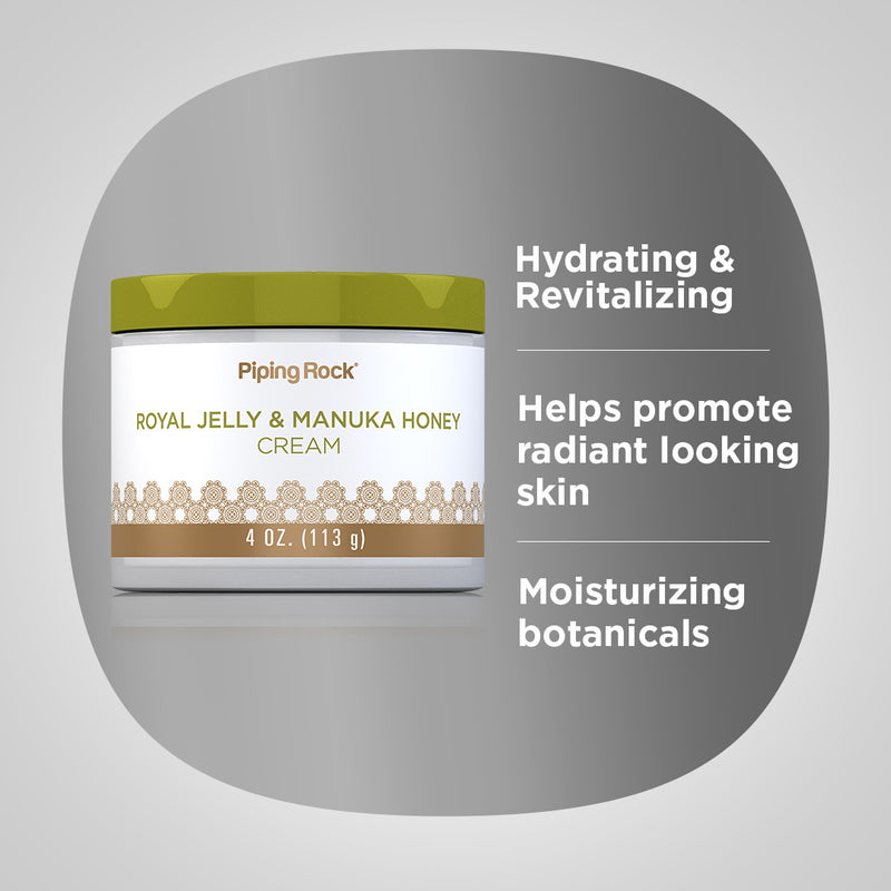 9490 PIP Royal Jelly & Manuka Honey Cream 4 OZ