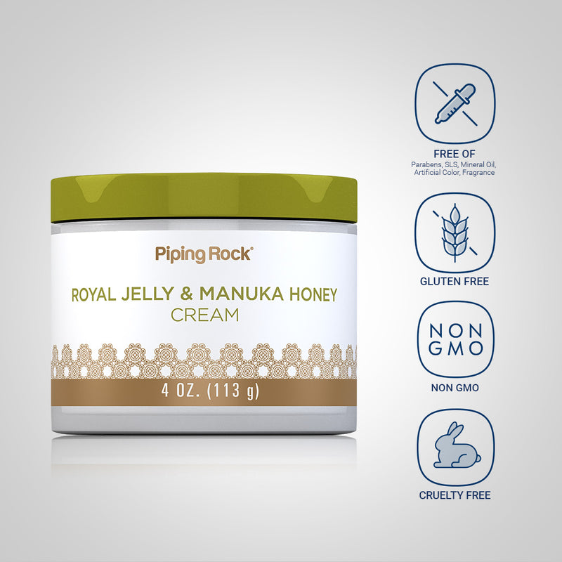 9490 PIP Royal Jelly & Manuka Honey Cream 4 OZ