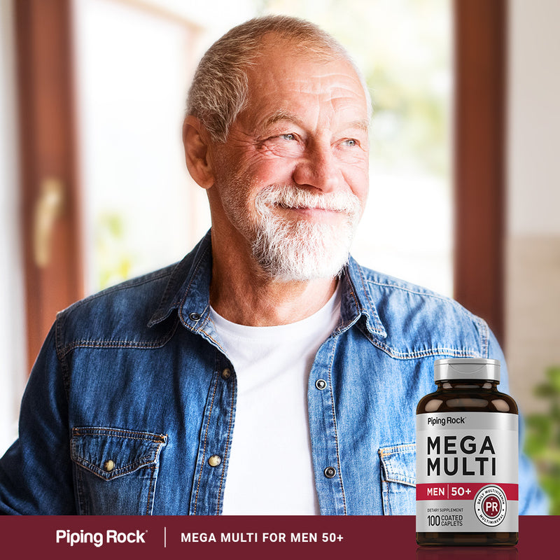 1950 18+ ID REQ! Mega Multi for Men 50 Plus
