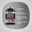Product highlights graphic stating High Potency Formula, Designed for Men, Vitamins, Minerals, Herbs & more, Convenient Coated Caplets.