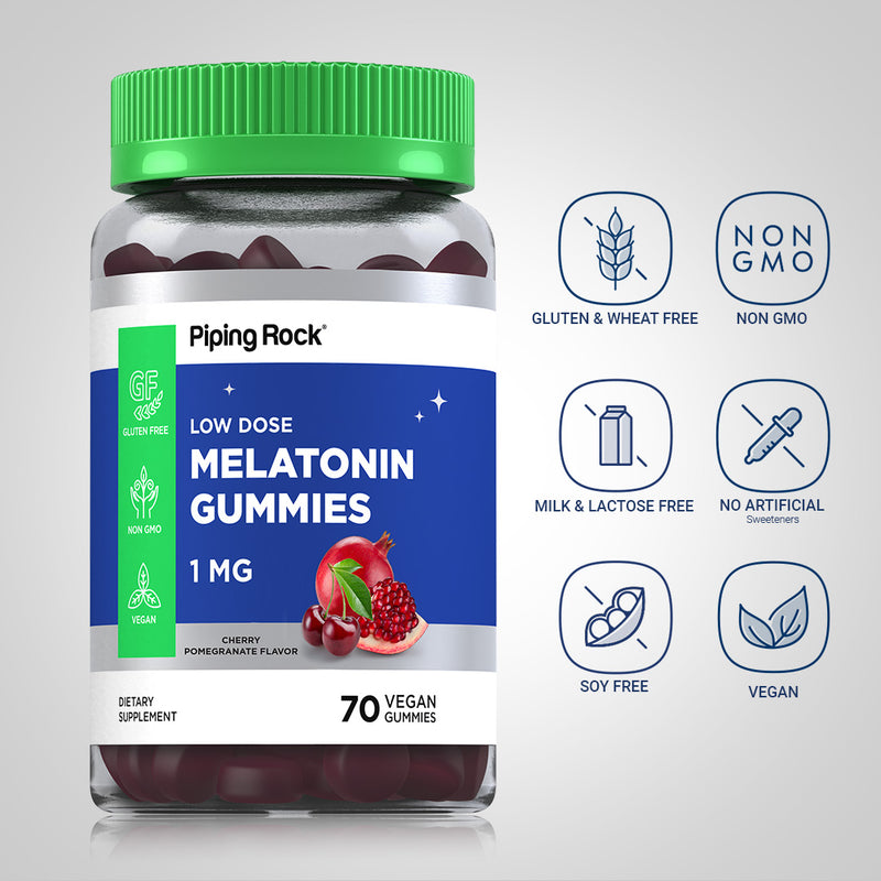 18172 PIP Melatonin 1mg 60 Gummies