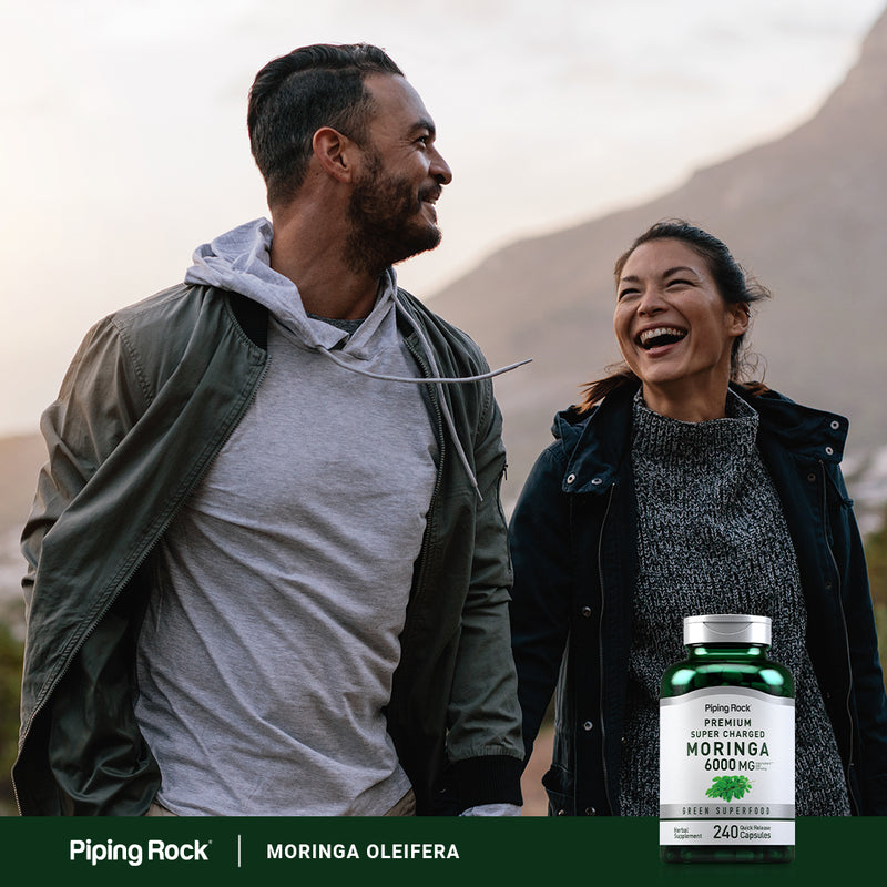 8085 PIP Moringa Oleifera 6000 mg 180 Capsules