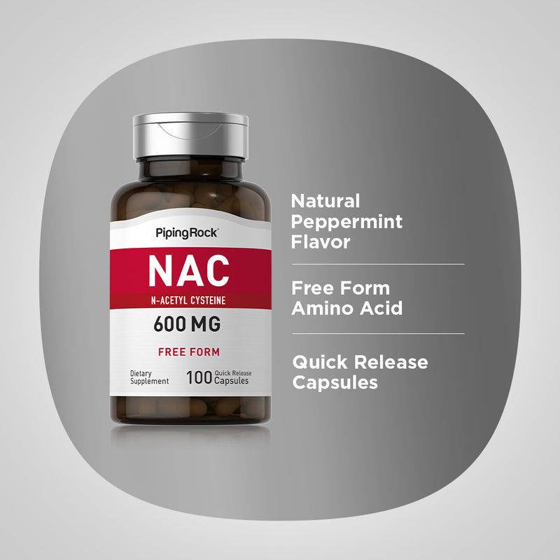 3811 PIP N-Acetyl Cysteine 600 mg Coated Caplets 100