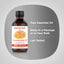 Graphic stating Pure Essential Oil, Enjoy in a Massage or In Your Bath, Lab Tested