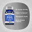 Product highlights graphic stating 20 mg per serving, Potent Compound, Therapeutic Grade, Quick Release Capsules.