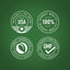 Infographic: PACKAGED & LAB TESTED IN THE USA, HIGHEST QUALITY 100%, FINEST INGREDIENTS ETHICALLY SOURCED, GOOD MANUFACTURING PRACTICE GMP QUALITY PRODUCT