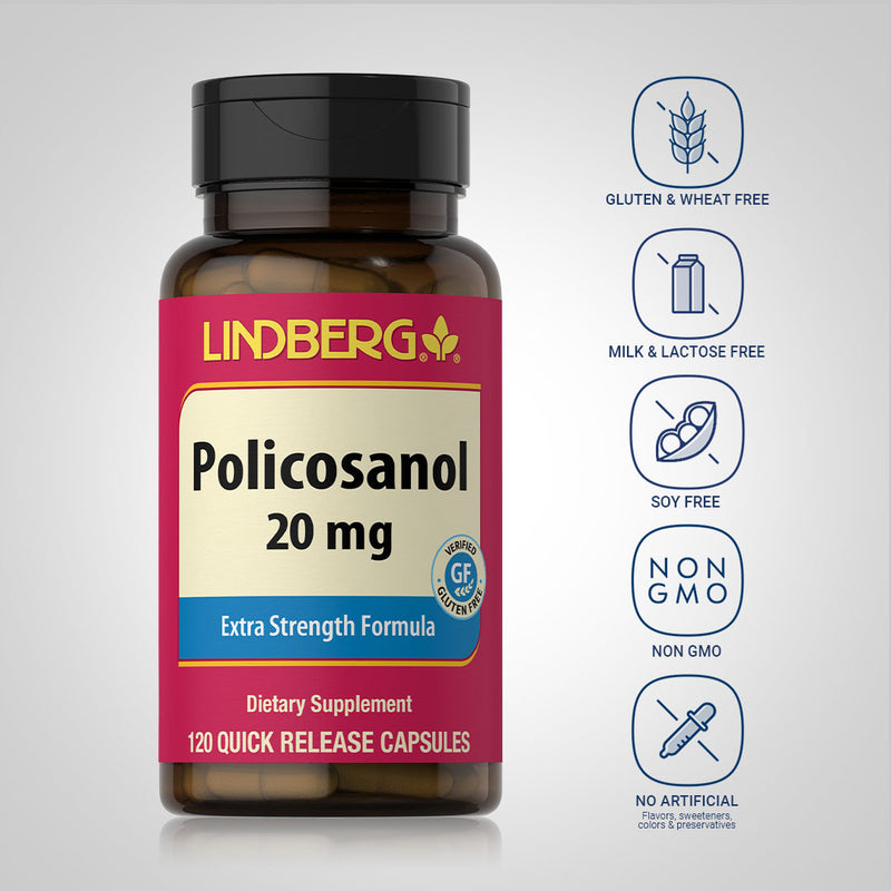 22680 LN Policosanol 20 mg 120 Capsules (LN723)